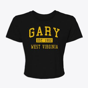 Gary West Virginia Classic Established Women's Crop Top