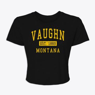 Vaughn Montana Classic Established Women's Crop Top
