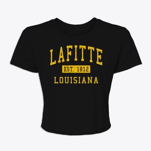 Lafitte Louisiana Classic Established Women's Crop Top
