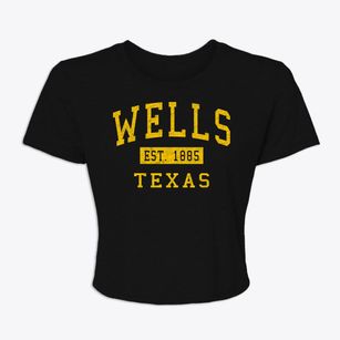 Wells Texas Classic Established Women's Crop Top