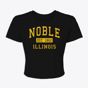 Noble Illinois Classic Established Women's Crop Top