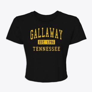 Gallaway Tennessee Classic Established Women's Crop Top