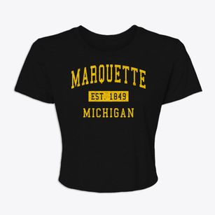 Marquette Michigan Classic Established Women's Crop Top