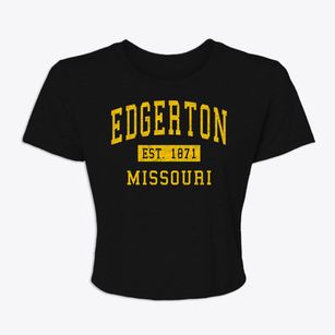 Edgerton Missouri Classic Established Women's Crop Top