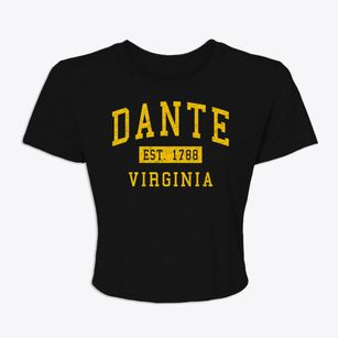 Dante Virginia Classic Established Women's Crop Top