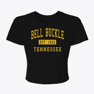 Bell Buckle Tennessee Classic Established Women's Crop Top