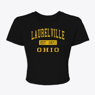 Laurelville Ohio Classic Established Women's Crop Top