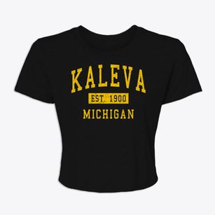 Kaleva Michigan Classic Established Women's Crop Top