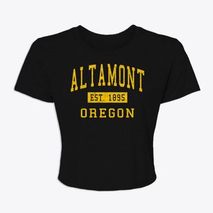 Altamont Oregon Classic Established Women's Crop Top