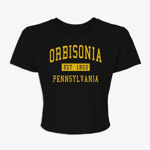 Orbisonia Pennsylvania Classic Established Women's Crop Top