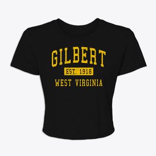 Gilbert West Virginia Classic Established Women's Crop Top