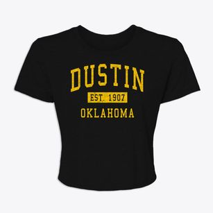 Dustin Oklahoma Classic Established Women's Crop Top