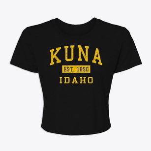 Kuna Idaho Classic Established Women's Crop Top