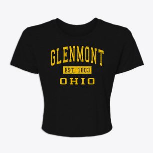 Glenmont Ohio Classic Established Women's Crop Top