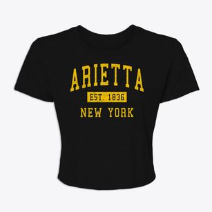 Arietta New York Classic Established Women's Crop Top