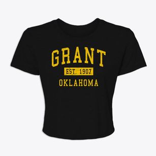 Grant Oklahoma Classic Established Women's Crop Top