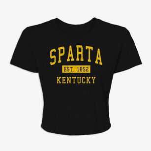 Sparta Kentucky Classic Established Women's Crop Top