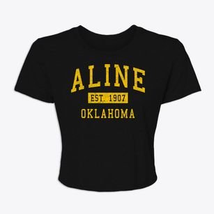 Aline Oklahoma Classic Established Women's Crop Top