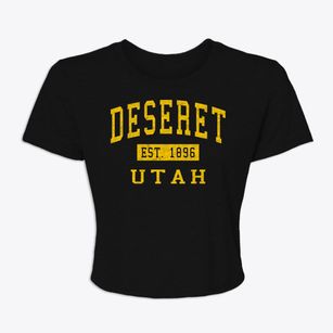 Deseret Utah Classic Established Women's Crop Top