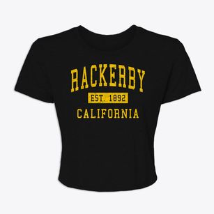 Rackerby California Classic Established Women's Crop Top