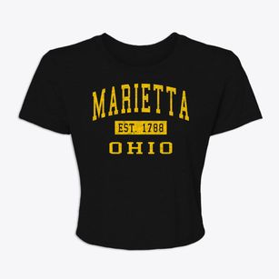 Marietta Ohio Classic Established Women's Crop Top