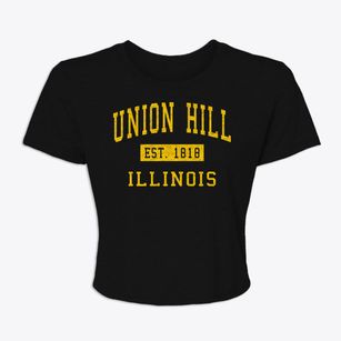 Union Hill Illinois Classic Established Women's Crop Top