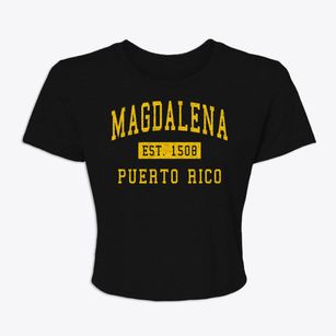 Magdalena Puerto Rico Classic Established Women's Crop Top