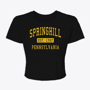 Springhill Pennsylvania Classic Established Women's Crop Top