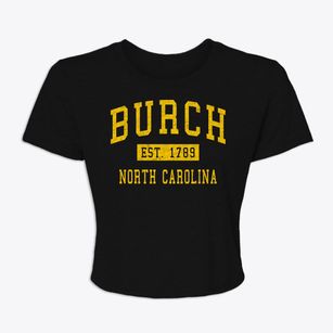Burch North Carolina Classic Established Women's Crop Top
