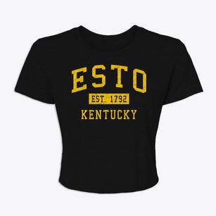 Esto Kentucky Classic Established Women's Crop Top