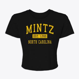 Mintz North Carolina Classic Established Women's Crop Top