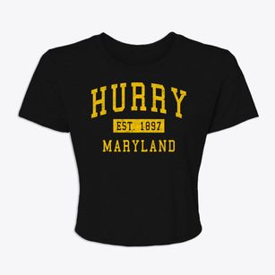 Hurry Maryland Classic Established Women's Crop Top