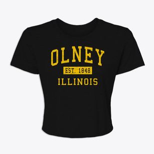 Olney Illinois Classic Established Women's Crop Top