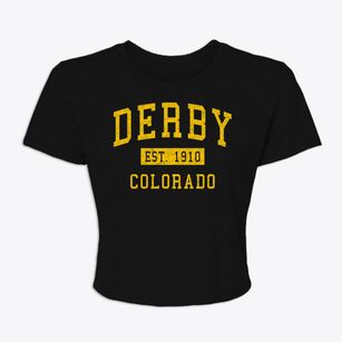 Derby Colorado Classic Established Women's Crop Top