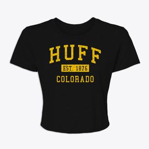 Huff Colorado Classic Established Women's Crop Top