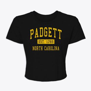 Padgett North Carolina Classic Established Women's Crop Top