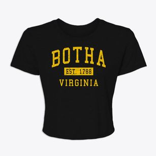 Botha Virginia Classic Established Women's Crop Top