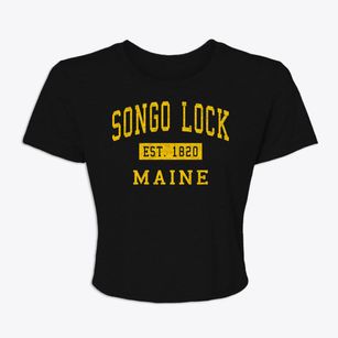 Songo Lock Maine Classic Established Women's Crop Top