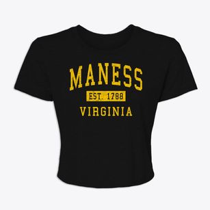 Maness Virginia Classic Established Women's Crop Top