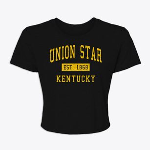 Union Star Kentucky Classic Established Women's Crop Top