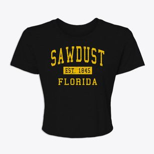 Sawdust Florida Classic Established Women's Crop Top