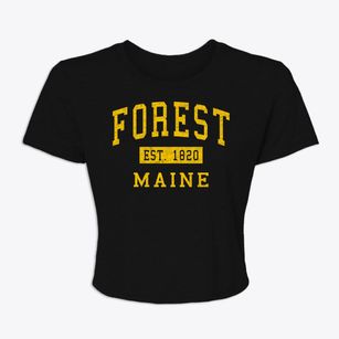 Forest Maine Classic Established Women's Crop Top