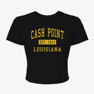 Cash Point Louisiana Classic Established Women's Crop Top