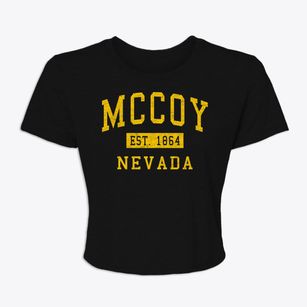 Mccoy Nevada Classic Established Women's Crop Top