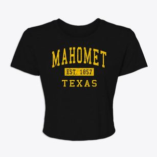 Mahomet Texas Classic Established Women's Crop Top