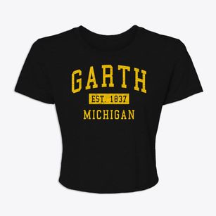 Garth Michigan Classic Established Women's Crop Top