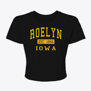 Roelyn Iowa Classic Established Women's Crop Top