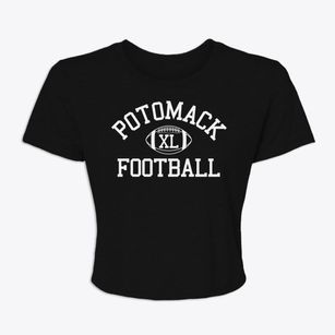 Potomack Intermediate School Classic Football Women's Crop Top
