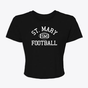 Saint Mary School Classic Football Women's Crop Top