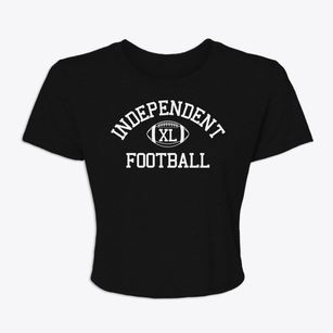 Independent Community School Classic Football Women's Crop Top